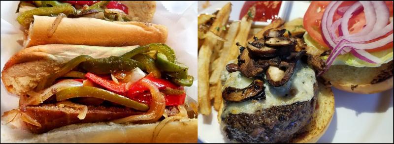 From storefront sausage subs at Fat Vinny's in Dewey to Theo's steakhouse burgers in downtown Rehoboth, restaurants continue to brave the storm here at the beach. Support them! No sense goin' 'round hungry. BOB YESBEK PHOTOS